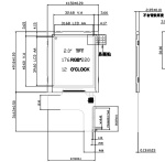 2.0寸TFT彩屏，醫(yī)療設(shè)備，手持機專用屏，LCM液晶模組